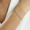 Bracelet Carrus Argent Blanc