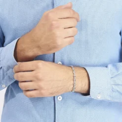 Bracelet Carrus Argent Blanc