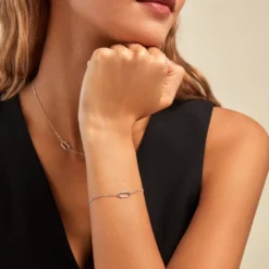 Bracelet Cherazade Argent Blanc