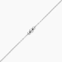 Bracelet China Argent Blanc
