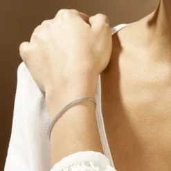 Bracelet Christine Argent Blanc