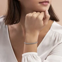Bracelet Christine Argent Blanc