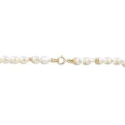 Bracelet Ciriola Or Jaune Perle De Culture