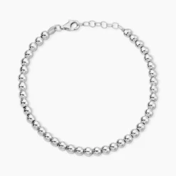 Bracelet Ciska Argent Blanc