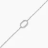 Bracelet Clem Argent Blanc