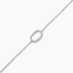 Bracelet Clem Argent Blanc