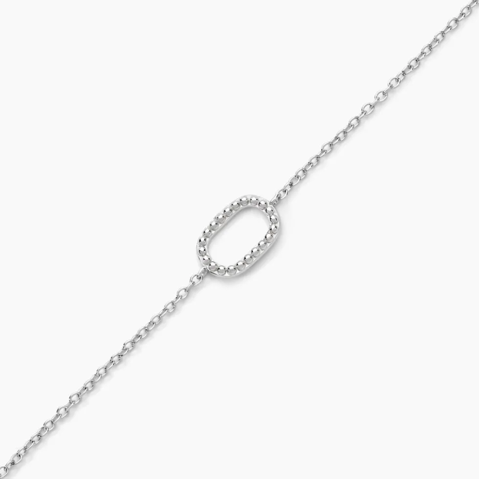 Bracelet Clem Argent Blanc