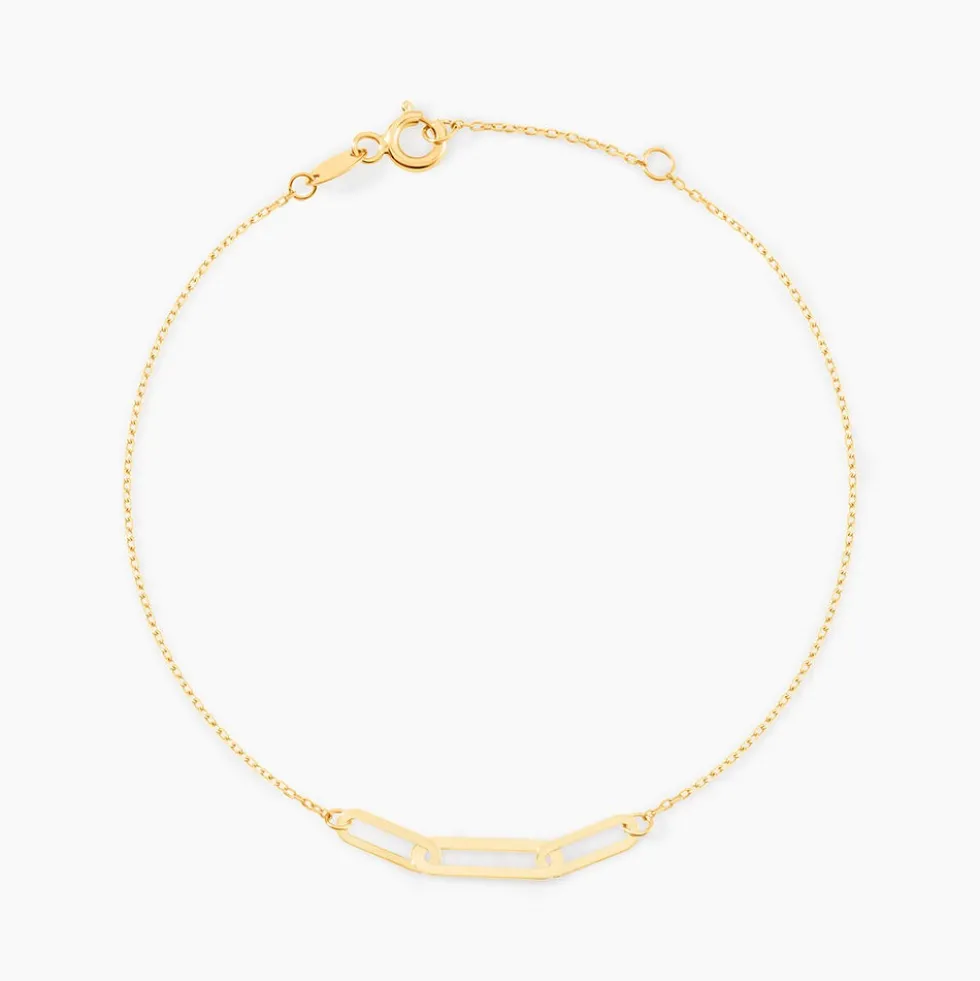 Bracelet Clippea Or Jaune
