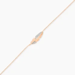 Bracelet Clodie Or Rose Diamant