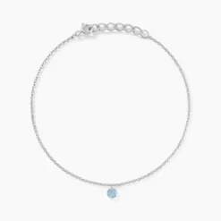 Bracelet Constantin Argent Blanc Oxyde De Zirconium