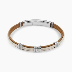 Bracelet Cuir De Vache Marron