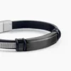 Bracelet Cuir De Vache Noir