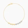 Bracelet Dagmar Or Jaune Oxyde De Zirconium