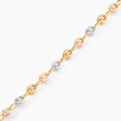 Bracelet Dami Or Tricolore