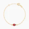 Bracelet Deena Or Jaune Oxyde De Zirconium