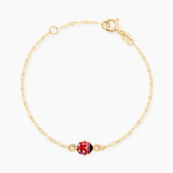 Bracelet Deena Or Jaune Oxyde De Zirconium