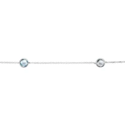 Bracelet Dennis Or Blanc Topaze