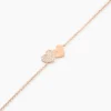Bracelet Deven Argent Rose Oxyde De Zirconium