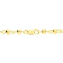 Bracelet Diona Maille Boule Or Jaune