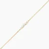 Bracelet Dipak Or Jaune Oxyde De Zirconium