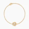 Bracelet Djanaelle Plaqué Or Jaune Oxyde De Zirconium