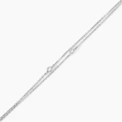 Bracelet Donya Argent Blanc Oxyde De Zirconium