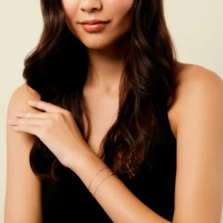 Bracelet Donya Argent Blanc Oxyde De Zirconium