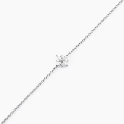 Bracelet Eclat Argent Blanc Oxyde De Zirconium