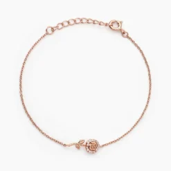Bracelet Edenia Argent Rose Oxyde De Zirconium
