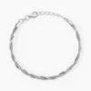 Bracelet Edlineae Argent Blanc