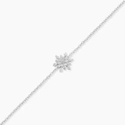 Bracelet Effie Argent Blanc Oxyde De Zirconium