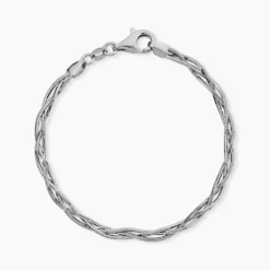 Bracelet Eira Argent Blanc