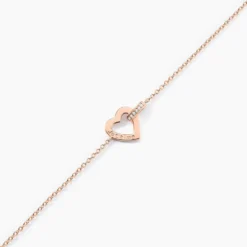 Bracelet Elanda Argent Rose Oxyde De Zirconium