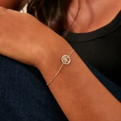 Bracelet Eleone Or Jaune Diamant