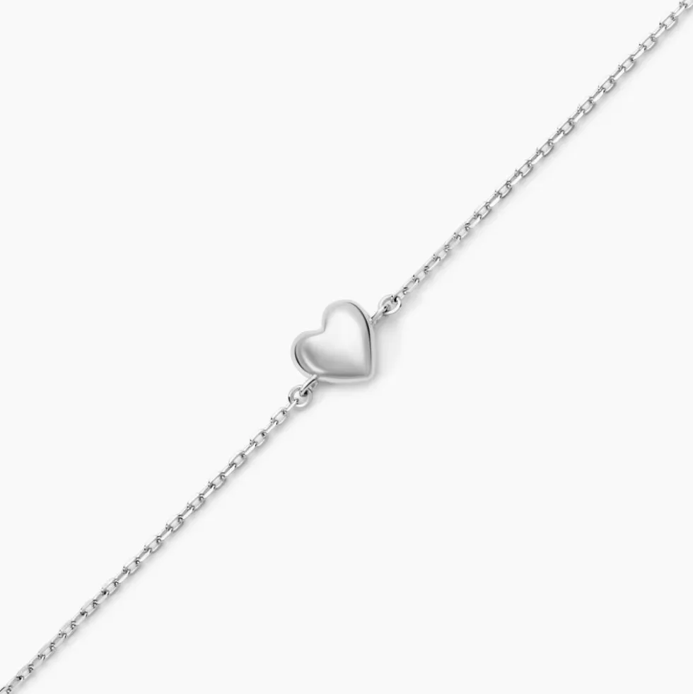 Bracelet Elodia Argent Blanc