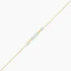Bracelet Erdmann Or Jaune Aventurine
