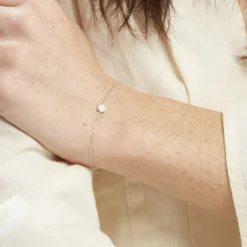 Bracelet Eryne Or Blanc