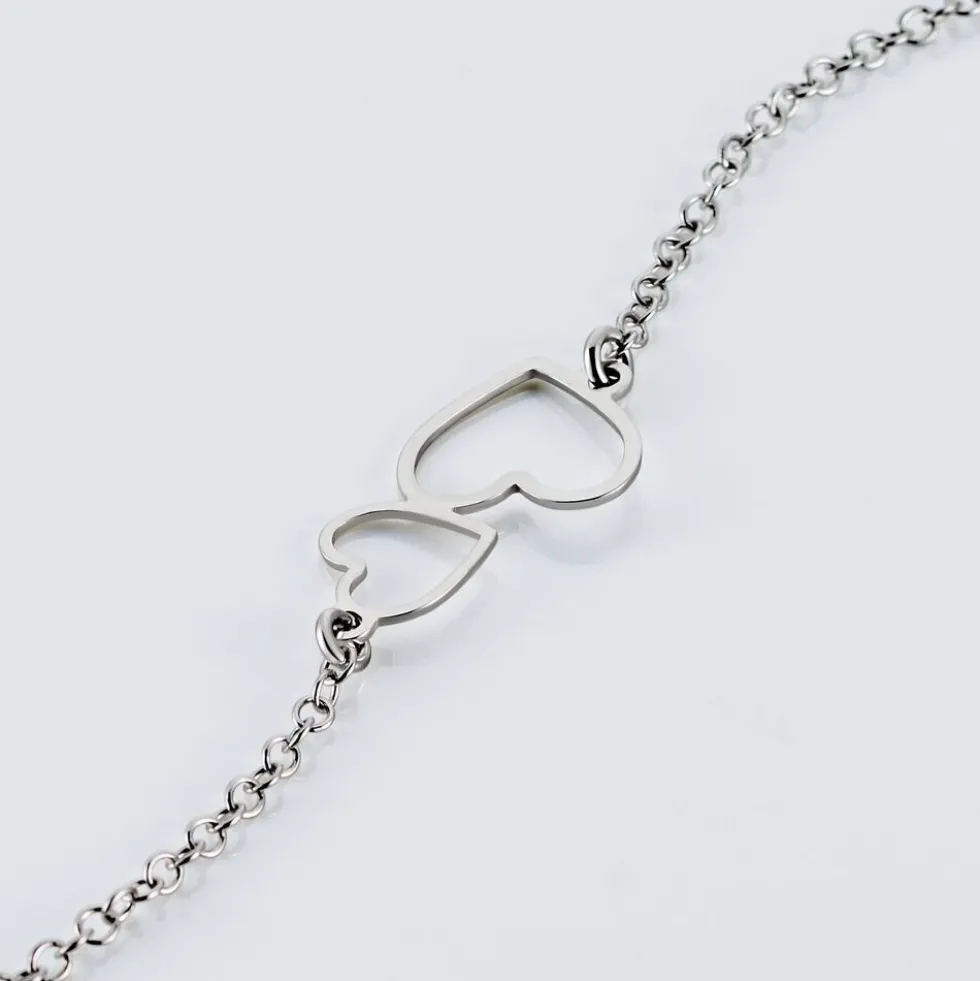 Bracelet Estina Argent Blanc