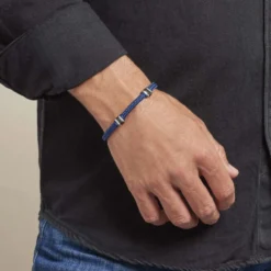 Bracelet Etienne Acier Blanc