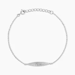 Bracelet Etta Argent Blanc