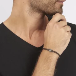 Bracelet Fabrice Acier Blanc