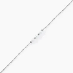 Bracelet Felisia Argent Blanc Perle De Culture