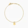 Bracelet Finesse Acier Jaune
