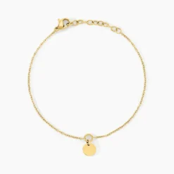 Bracelet Finesse Acier Jaune