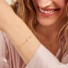 Bracelet Foliel Or Jaune