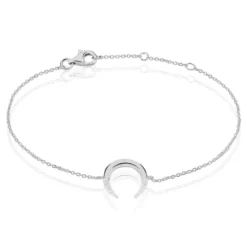 Bracelet Gemilina Argent Blanc Oxyde De Zirconium