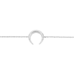 Bracelet Gemilina Argent Blanc Oxyde De Zirconium