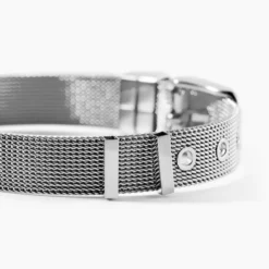 Bracelet Gideon Acier Blanc