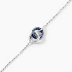 Bracelet Grizzel Argent Blanc Oxyde De Zirconium
