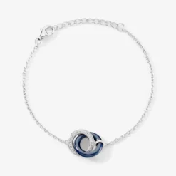 Bracelet Grizzel Argent Blanc Oxyde De Zirconium
